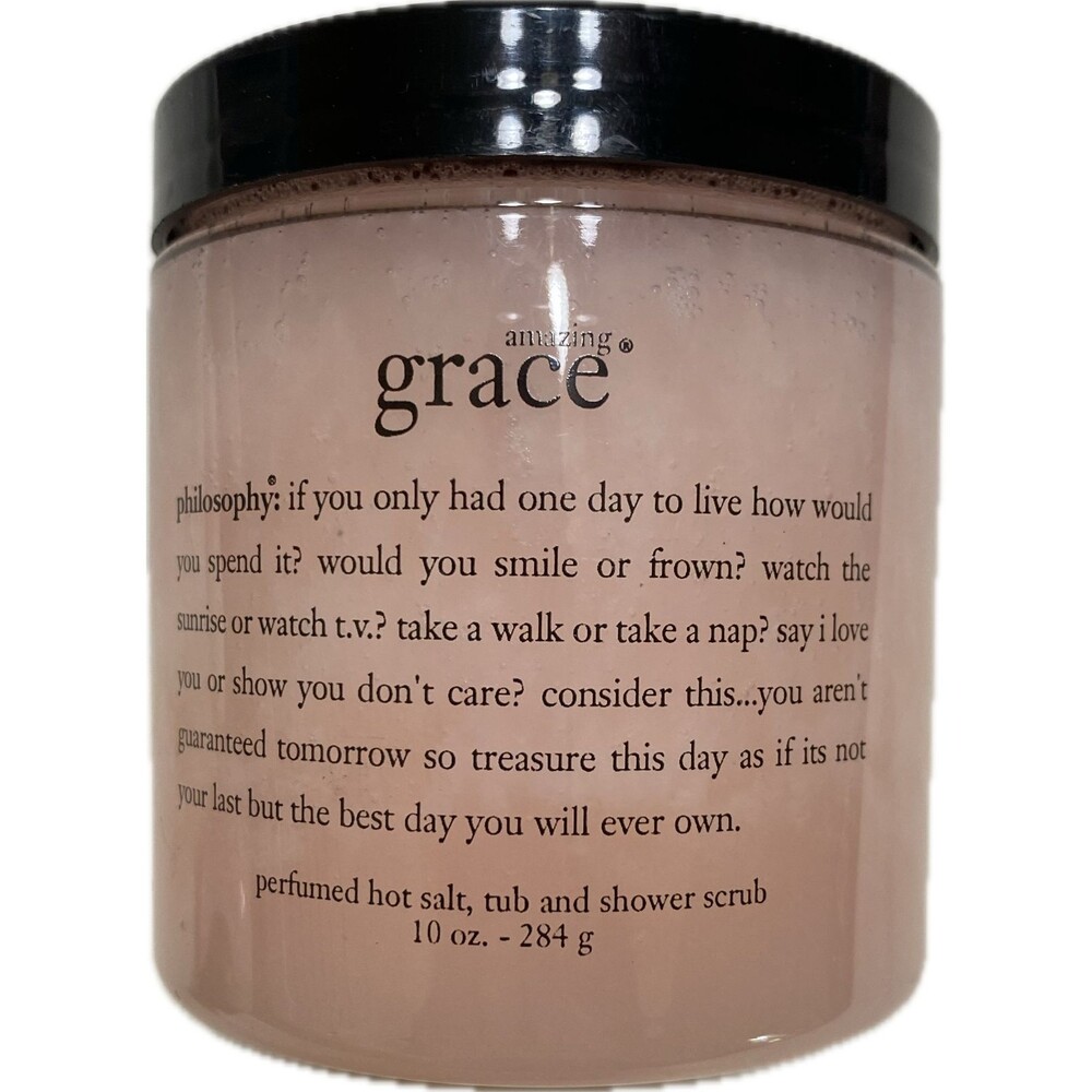 Philosophy Amazing Grace ORIGINAL HOT SALT SCRUB, 10 oz Sealed